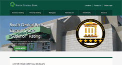 Desktop Screenshot of banksouthcentral.com